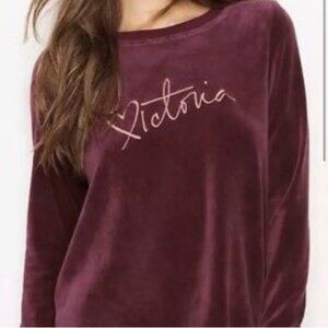 Victoria's Secret Velour Sweatshirt